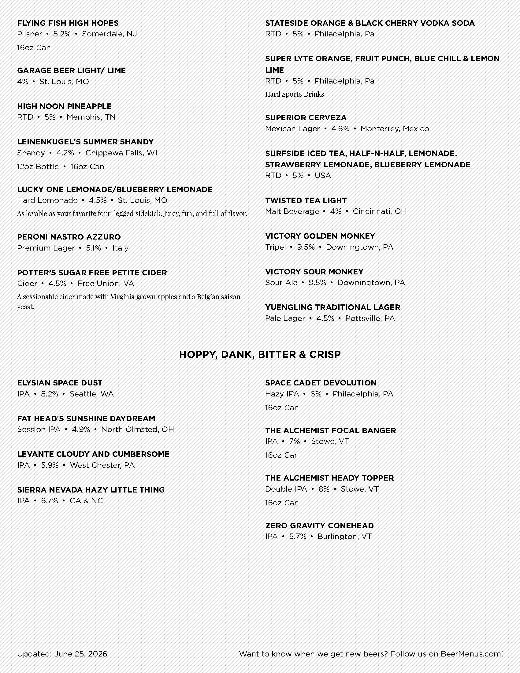Three Monkeys Cafe 2026 06 25 Page
